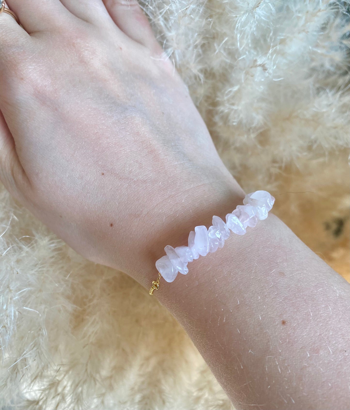Bracelet Libra Quartz rose