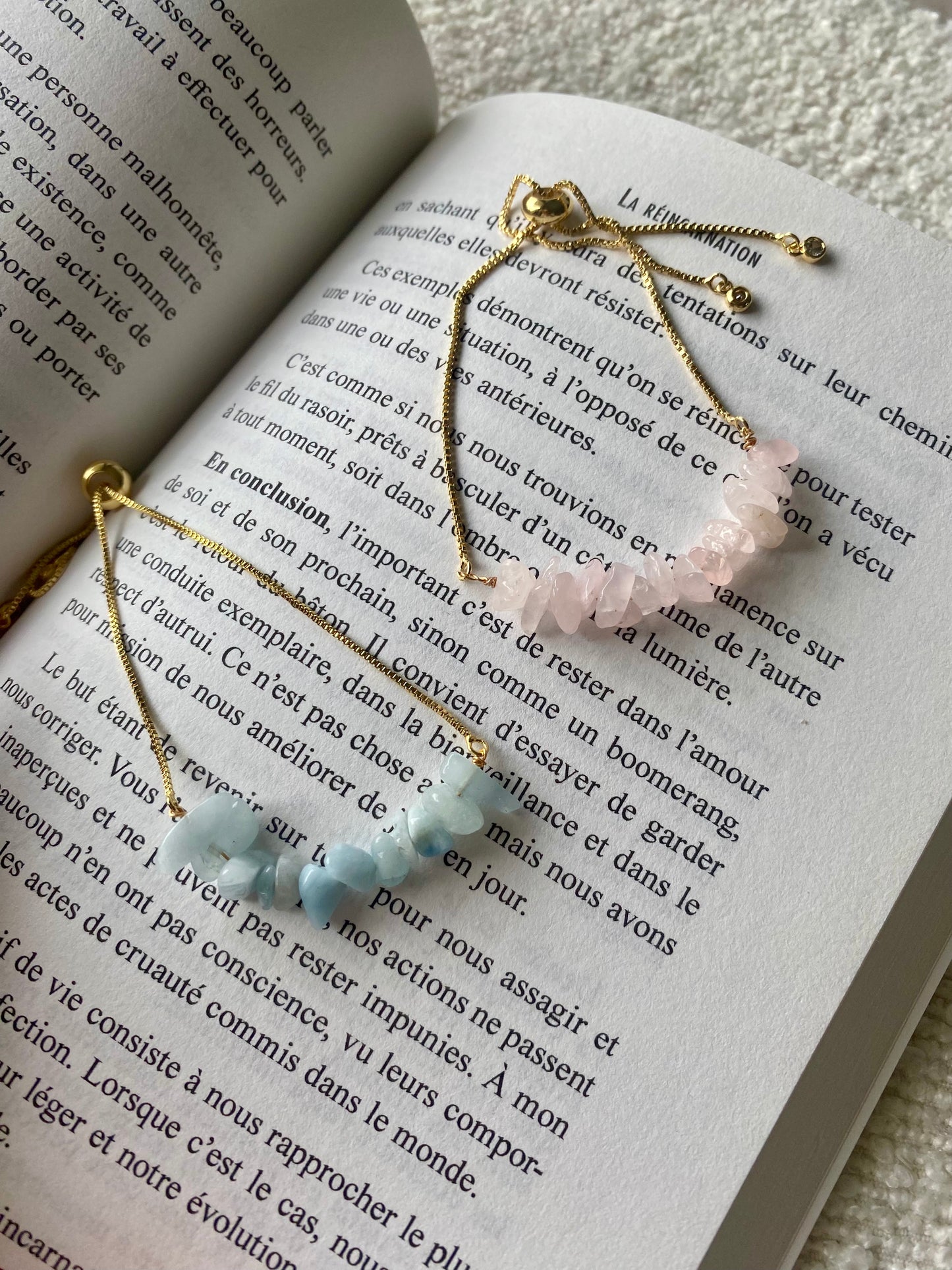 Bracelet Libra Quartz rose