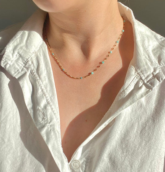 Collier MAÏA amazonite
