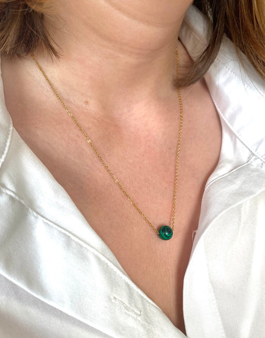 Collier OGMA Malachite