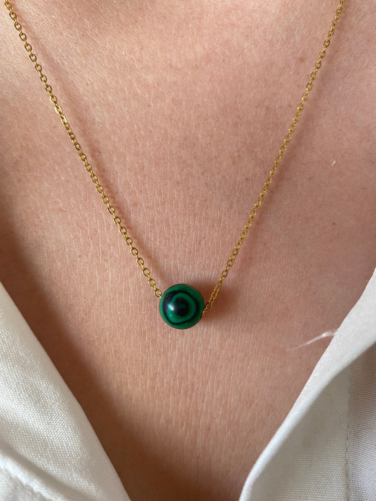 Collier OGMA Malachite