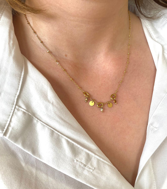 Collier TALITHA Jaspe paysage