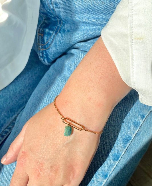 Bracelet IZAR Amazonite
